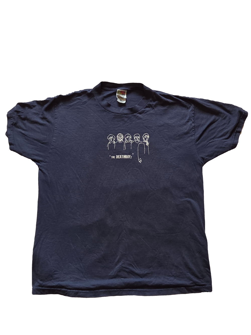The Deathray Navy Graphic Tee - Unbranded